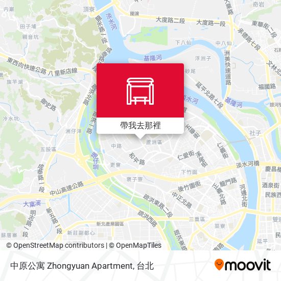 中原公寓 Zhongyuan Apartment地圖