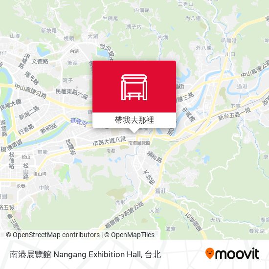 南港展覽館 Nangang Exhibition Hall地圖