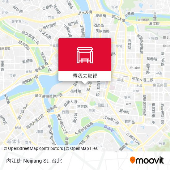 內江街 Neijiang St.地圖