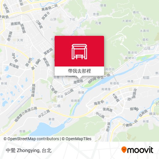 中鶯 Zhongying地圖