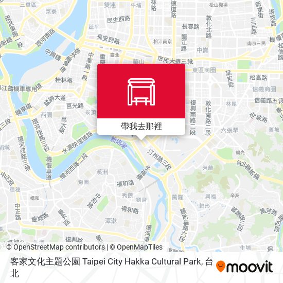 客家文化主題公園 Taipei City Hakka Cultural Park地圖