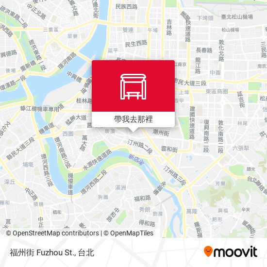 福州街 Fuzhou St.地圖