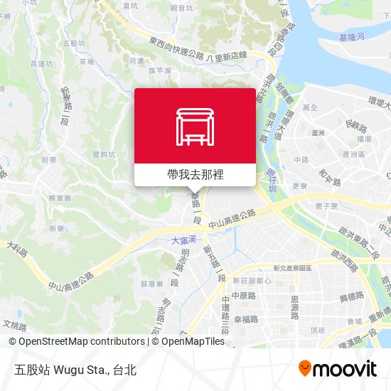 五股站 Wugu Sta.地圖