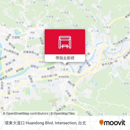 環東大道口 Huandong Blvd. Intersection地圖