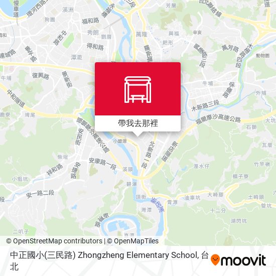 中正國小(三民路) Zhongzheng Elementary School地圖