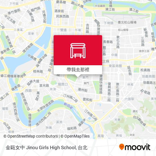 金甌女中 Jinou Girls High School地圖
