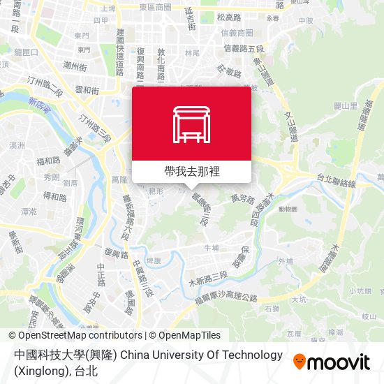 中國科技大學(興隆) China University Of Technology (Xinglong)地圖