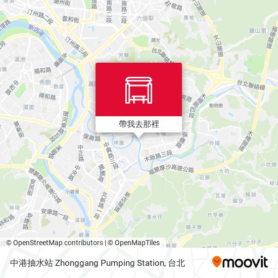 中港抽水站 Zhonggang Pumping Station地圖