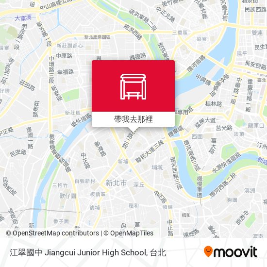 江翠國中 Jiangcui Junior High School地圖