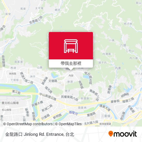 金龍路口 Jinlong Rd. Entrance地圖