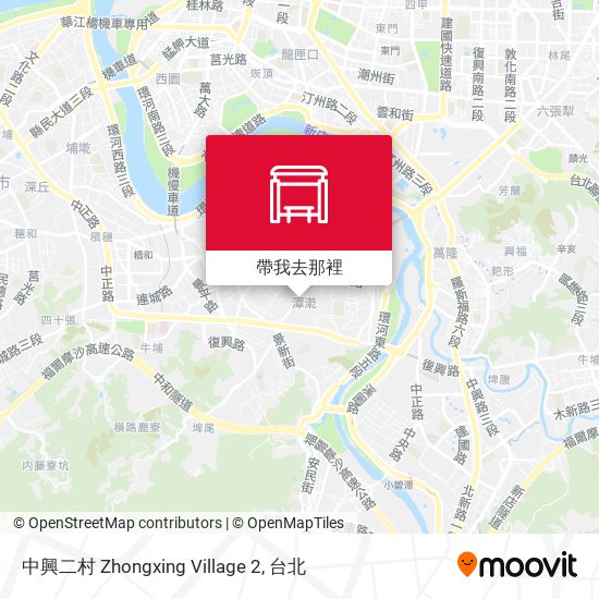 中興二村 Zhongxing Village 2地圖