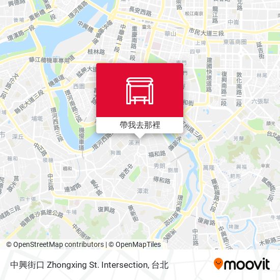 中興街口 Zhongxing St. Entrance地圖