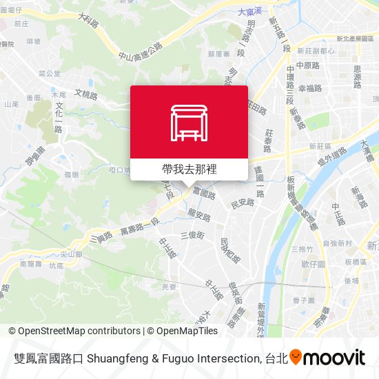 雙鳳富國路口 Shuangfeng & Fuguo Intersection地圖
