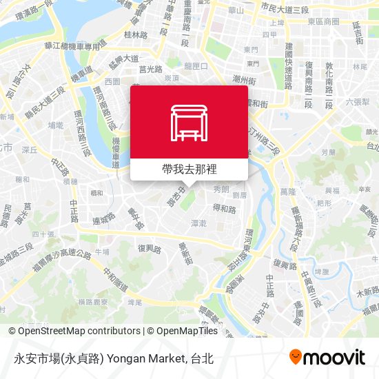 永安市場(永貞路) Yongan Market地圖