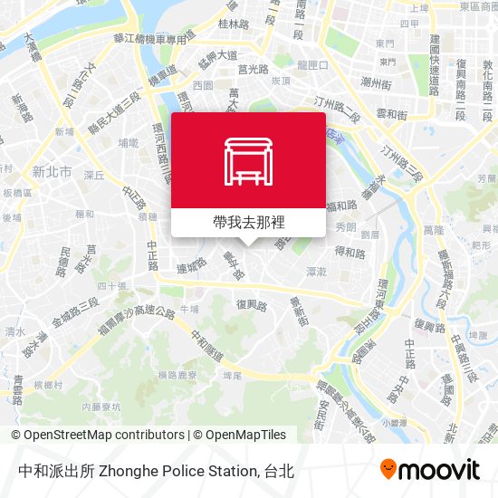 中和派出所 Zhonghe Police Station地圖
