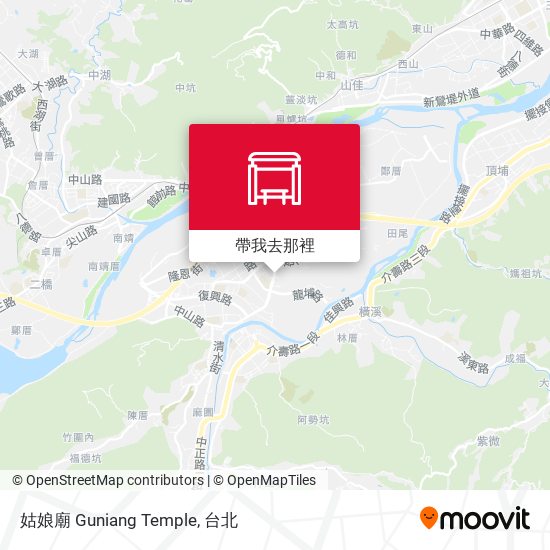 姑娘廟 Guniang Temple地圖