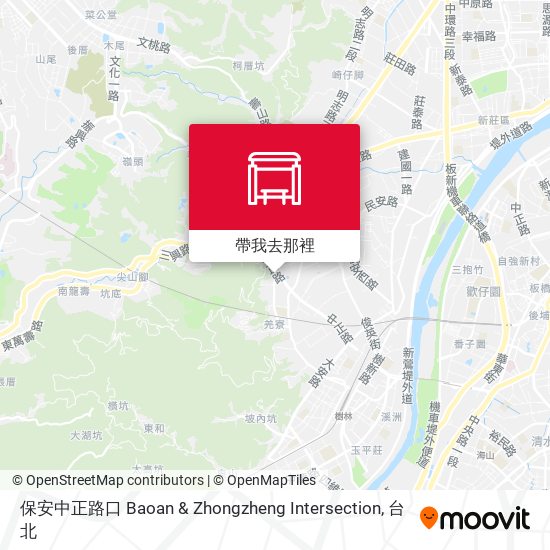 保安中正路口 Baoan & Zhongzheng Intersection地圖