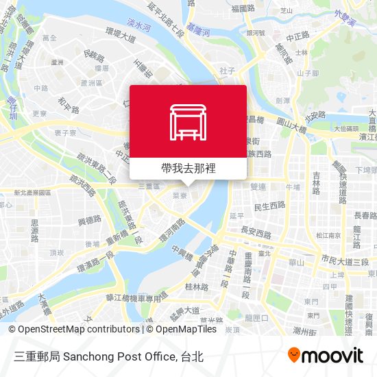 三重郵局 Sanchong Post Office地圖