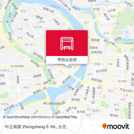 中正南路 Zhongzheng S. Rd.地圖