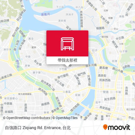 自強路口 Ziqiang Rd. Entrance地圖