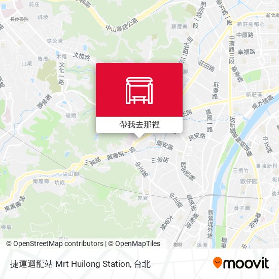 捷運迴龍站 Mrt Huilong Station地圖