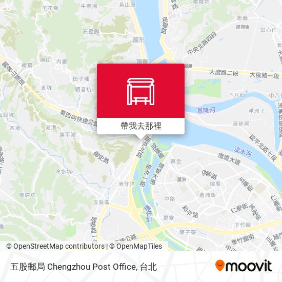 五股郵局 Chengzhou Post Office地圖