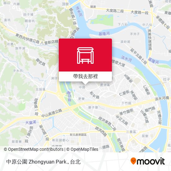 中原公園 Zhongyuan Park.地圖