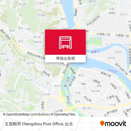 五股郵局 Chengzhou Post Office地圖