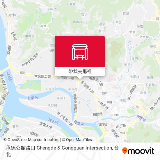 承德公館路口 Chengde & Gongguan Intersection地圖