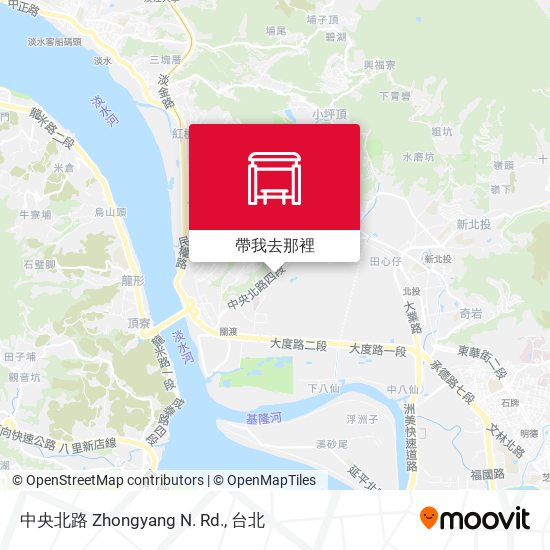 中央北路 Zhongyang N. Rd.地圖