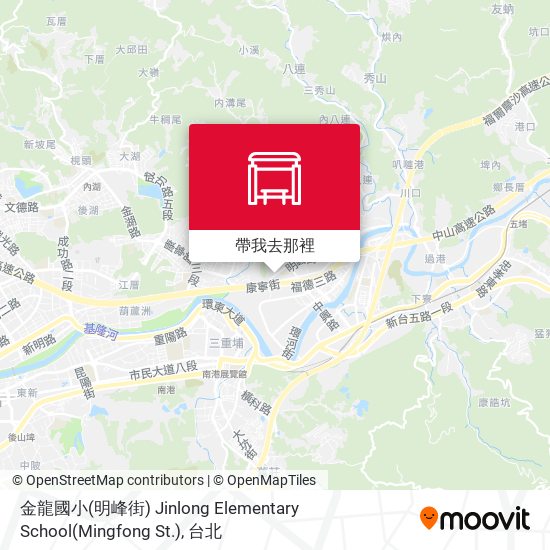 金龍國小(明峰街) Jinlong Elementary School(Mingfong St.)地圖