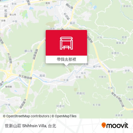 世新山莊 Shihhsin Villa地圖