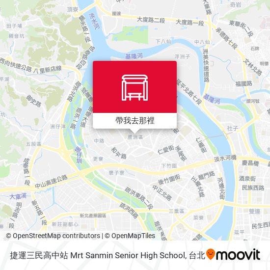 捷運三民高中站 Mrt Sanmin Senior High School地圖