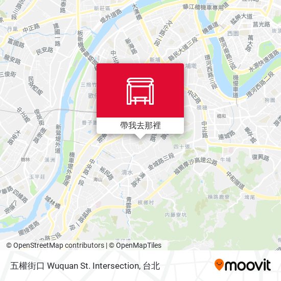 五權街口 Wuquan St. Entrance地圖