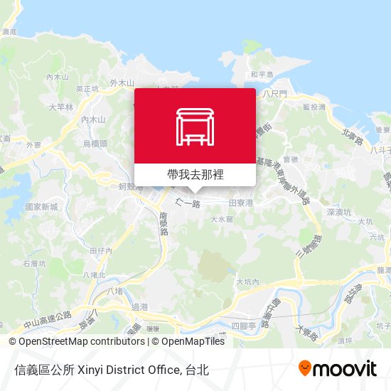 信義區公所 Xinyi District Office地圖