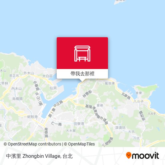 中濱里 Zhongbin Village地圖