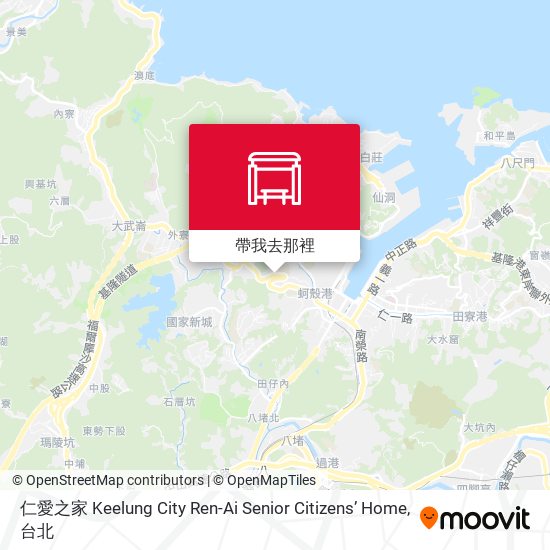 仁愛之家 Keelung City Ren-Ai Senior Citizens’ Home地圖