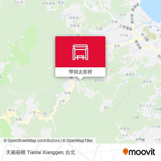天籟箱根 Tianlai Xianggen地圖