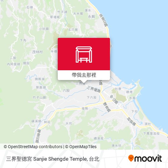 三界聖德宮 Sanjie Shengde Temple地圖