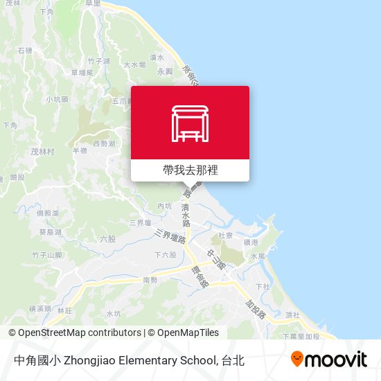 中角國小 Zhongjiao Elementary School地圖