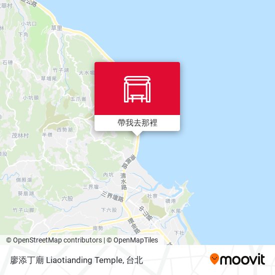 廖添丁廟 Liaotianding Temple地圖