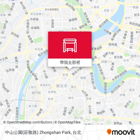中山公園(莊敬路) Zhongshan Park地圖
