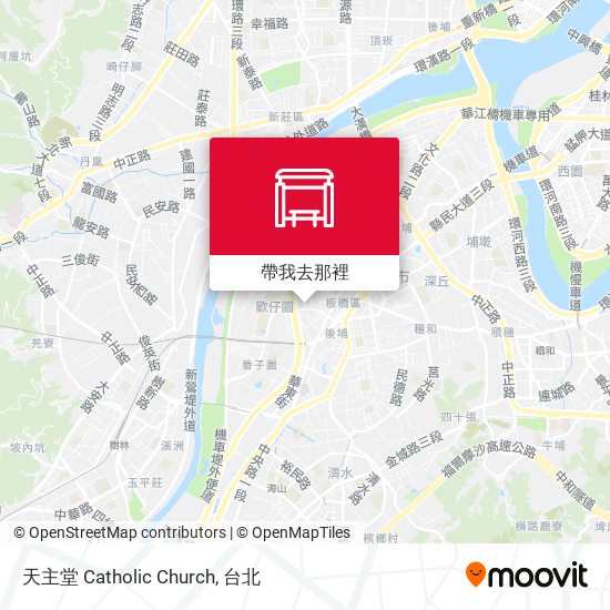 天主堂 Catholic Church地圖