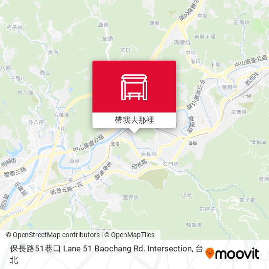 保長路51巷口 Lane 51 Baochang Rd. Intersection地圖