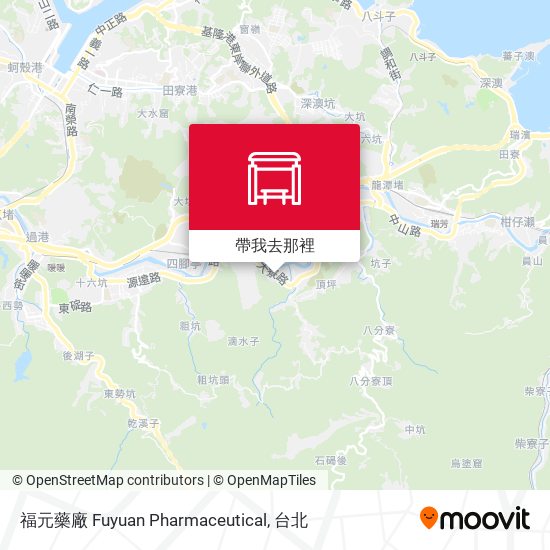 福元藥廠 Fuyuan Pharmaceutical地圖