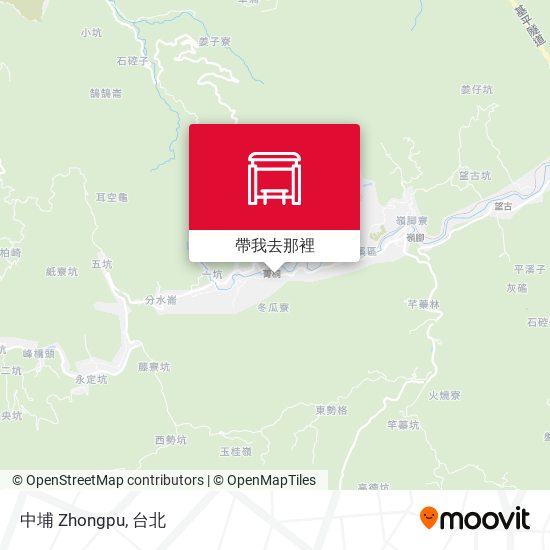 中埔 Zhongpu地圖