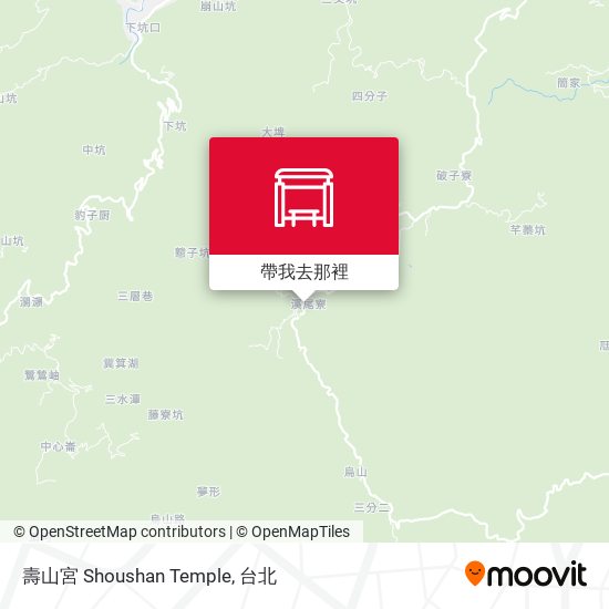壽山宮 Shoushan Temple地圖