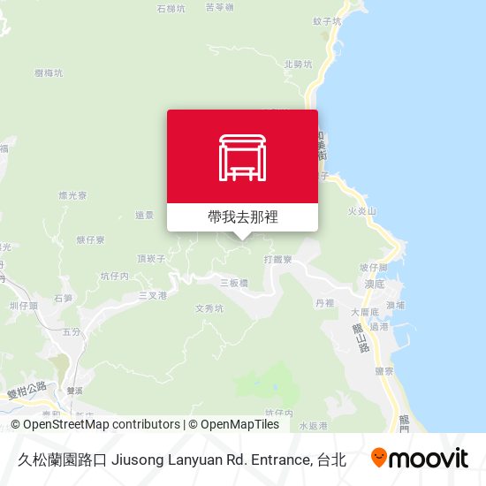 久松蘭園路口 Jiusong Lanyuan Rd. Entrance地圖