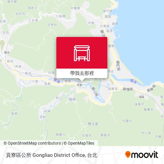 貢寮區公所 Gongliao District Office地圖