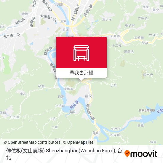 伸仗板(文山農場) Shenzhangban(Wenshan Farm)地圖